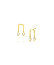 Medium Arc Drop Earrings