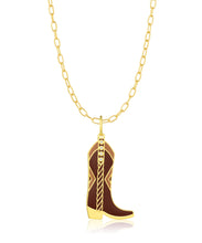 Cowboy Boot Pendant