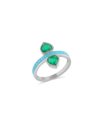 Double Heart Ring